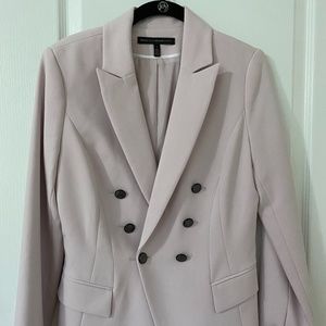 White House  Black Market Pale Mauve Blazer- New